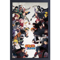 Naruto - Group Battle (11"x17" Gel-Coat) (Order in multiples of 6, mix and match styles)