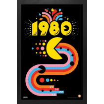Pac-Man - 1980 Celebration (11"x17" Gel-Coat) (Order in multiples of 6, mix and match styles)