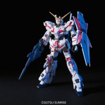 #100 RX-0 Unicorn Gundam (Destroy Mode) "Gundam UC", Bandai HGUC 1/144 (Gundam Model Kit)