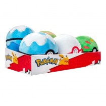 6 Pack Poke Ball Plush (3554C)