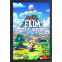Zelda - Link's Awakening (11"x17" Gel-Coat) (Order in multiples of 6, mix and match styles)