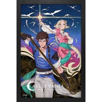 Castlevania: Nocturne - Richter & Maria (11"x17" Gel-Coat) (Order in multiples of 6, mix and match styles)