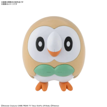 10 Rowlet "Pokemon", Bandai Spiritis Hobby Pokemon Model Kit Quick!! (Model Kit)