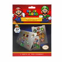 Super Mario - Tech Stickers (39 Stickers each) (1224)